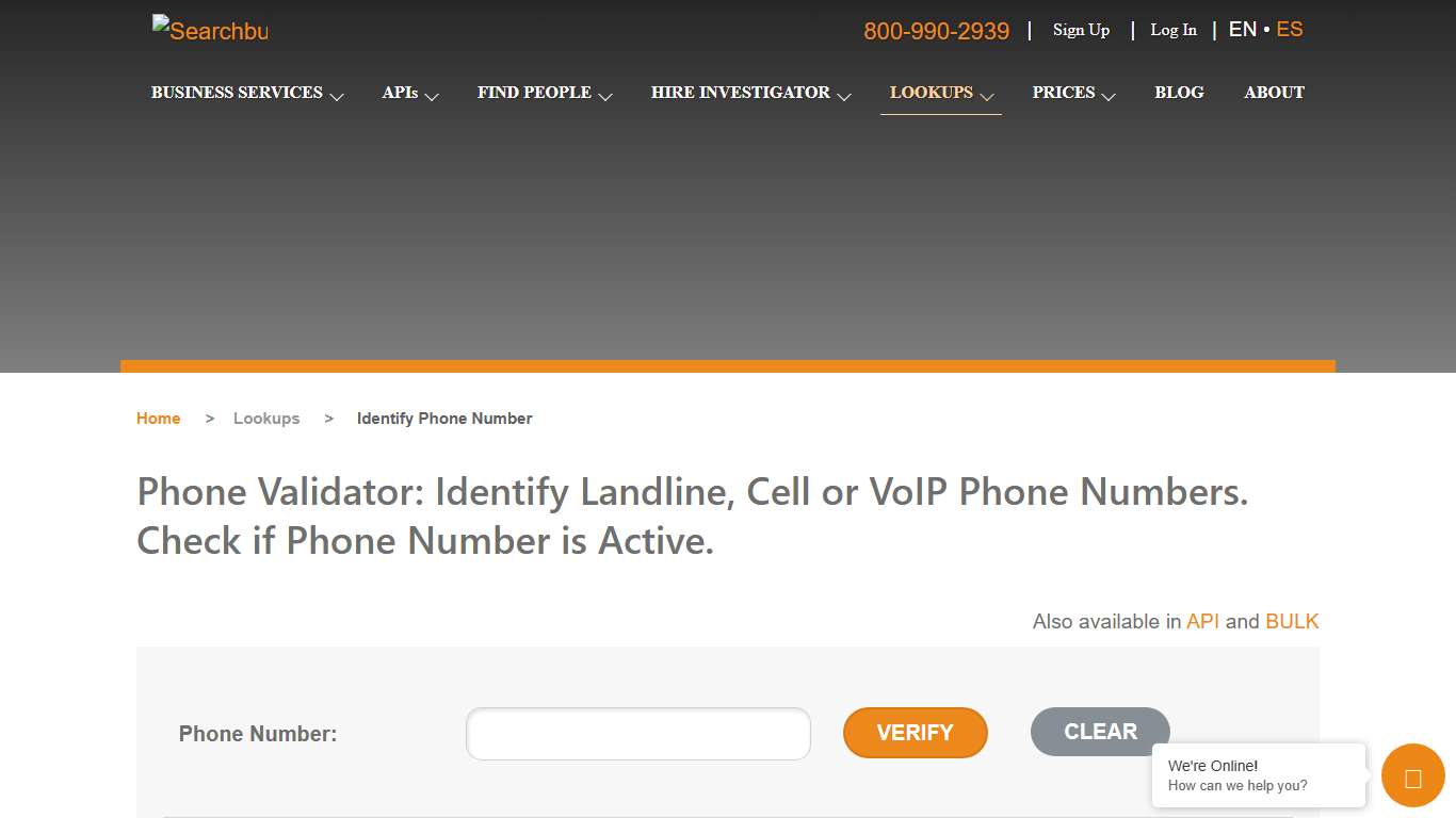 Phone Validator Identify Phone Numbers Landline or Cell